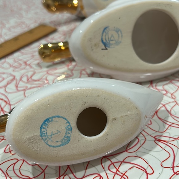 Set of 3 Ceramic Mallard Duck Figurines Made in Portugal - Picture 10 of 10